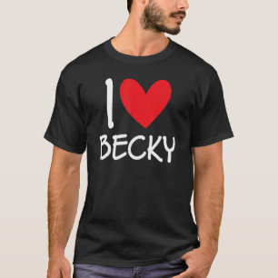 Camiseta Adoro Becky Name Personalised Girl Woman Bff Frie