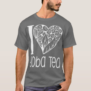 Camiseta Adoro Boba Tea para Bubble Tea Lovers Premium