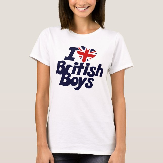Camiseta Adoro British Boys (Frente)