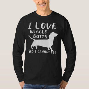Camiseta Adoro Bumbuns E Não Posso Mentir Por Um Dachshu