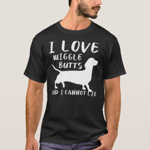 Camiseta Adoro Bumbuns E Não Posso Mentir Por Um Dachshu