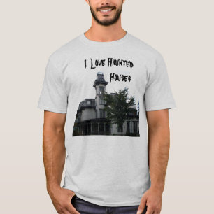 CAMISETA ADORO CAÇAR LÁTEO DE CASAS