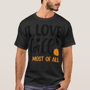 Camiseta Adoro cair a maior parte das 2