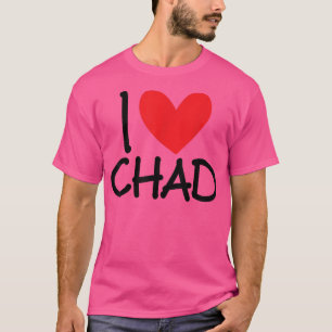 Camiseta Adoro Chade Name Personalizado Men Cara BFF Amigo