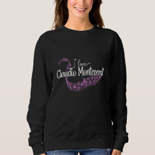 Camiseta Adoro Claudio Monteverdi Classic Music Composer