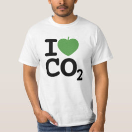 Camiseta Adoro CO2 - Deixo o valor dos homens no dióxido de