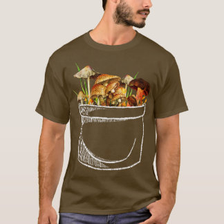 Camiseta Adoro Cogumelos no Meu Bolso por Tobe Fonseca