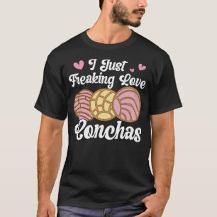 Camiseta Adoro Conchas Pan Dulce Latina Mujer Conc Mexicano