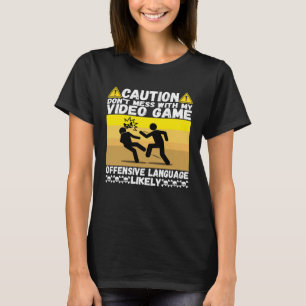 Camiseta Adoro Controlador De Videos games Ideal Para Jogad