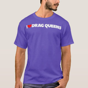 Camiseta Adoro Coração Arrastar Queens