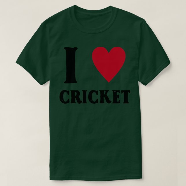 Camiseta Adoro Cricket4 (Frente do Design)