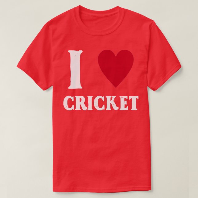Camiseta Adoro Cricket7 (Frente do Design)