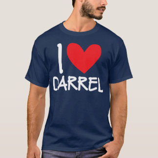 Camiseta Adoro Darrel Name Personalizado Men Cara BFF