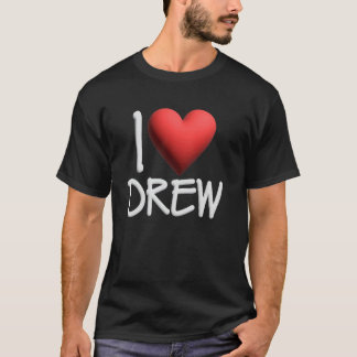 Camiseta Adoro Drew Name Personalizado Men Cara BFF Amigo H
