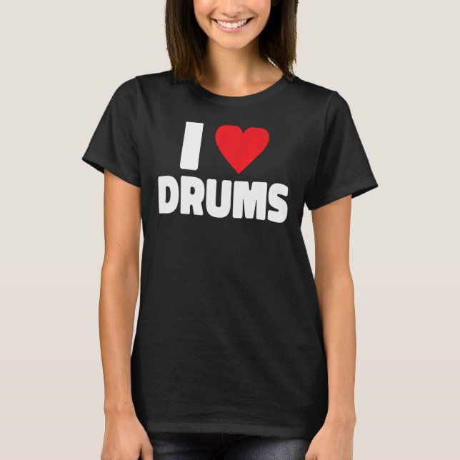 Camiseta Adoro Drummer 1 (Frente)