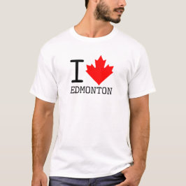 Camiseta Adoro Edmonton, Alberta Canada Maple Leaf