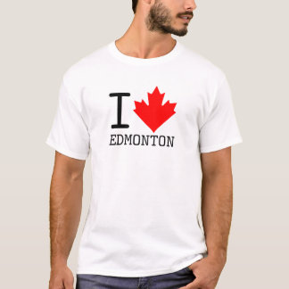 Camiseta Adoro Edmonton, Alberta Canada Maple Leaf