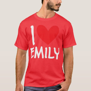 Camiseta Adoro Emily Name Personalised Girl Woman Bff Frie