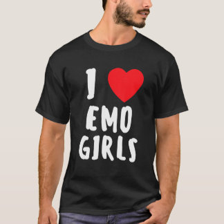 Camiseta Adoro Emo Girls Eu Corto Emo Girls 14