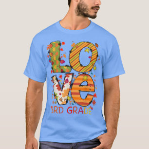 Camiseta Adoro Estudo de Professores do Forno de outono Fel