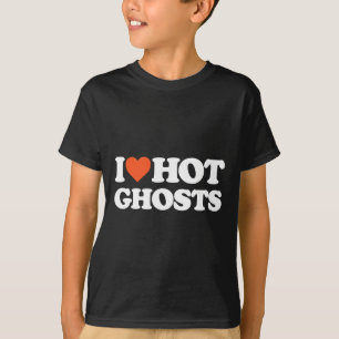 Camiseta Adoro Fantasmas Quentes - I Heart Ghosts - Y Ghost