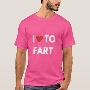 Camiseta Adoro Fart. Funny Fart Humor