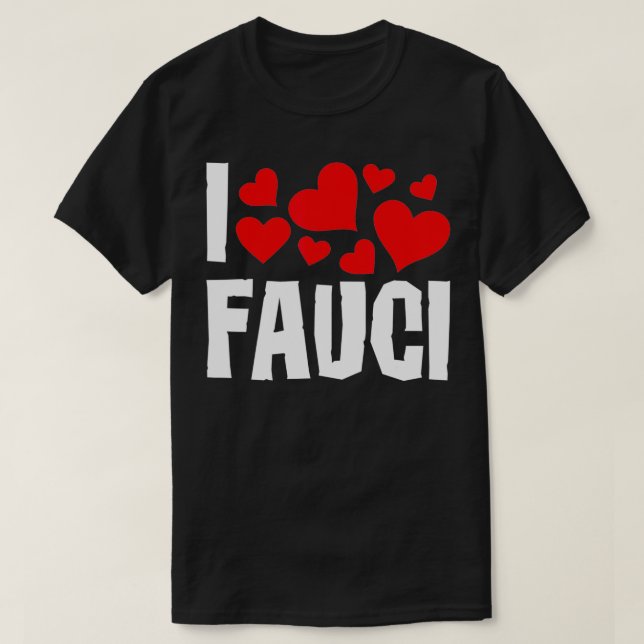Camiseta Adoro Fauci Engraçado Dr. Fauci tee Gift (Frente do Design)