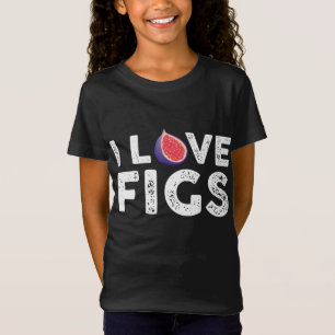 Camiseta Adoro Figos De Figo Vegetariana