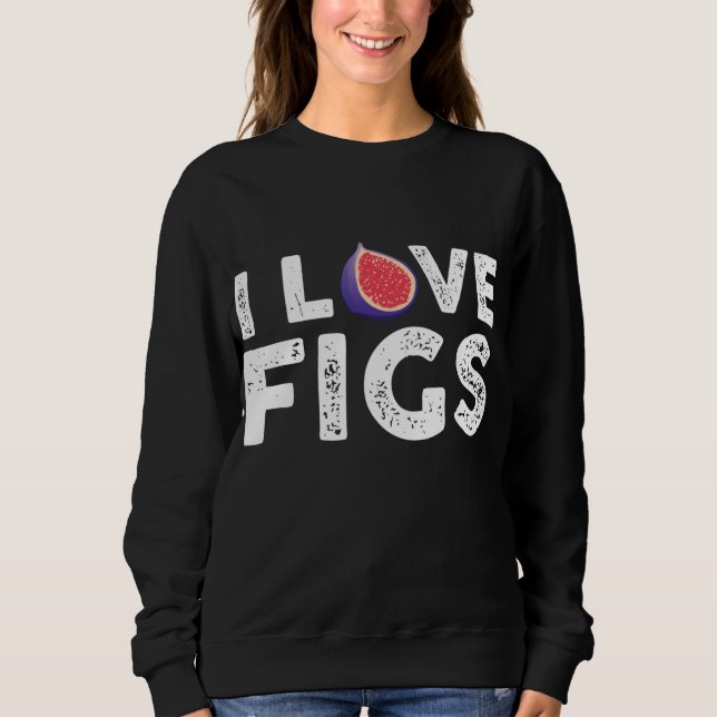 Camiseta Adoro Figos De Figo Vegetariana (Frente)