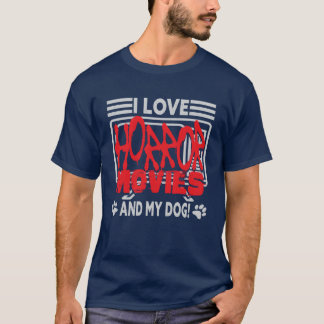 Camiseta Adoro Filmes De Ódio E Cachorro