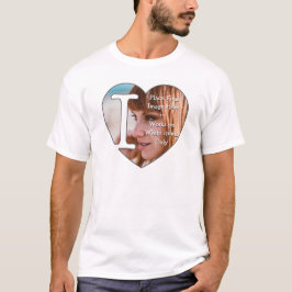 Camiseta Adoro Fotos Personalizadas -