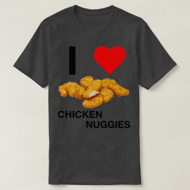 Camiseta Adoro frango (Frente do Design)
