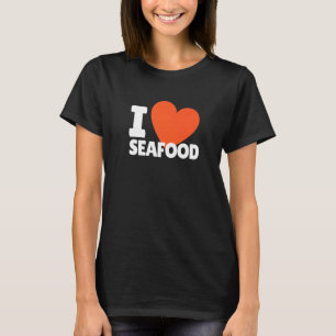 Camiseta Adoro frutos do mar