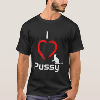 Camiseta Adoro Gato Hilariante Engraçado, Engraçado, Tank T