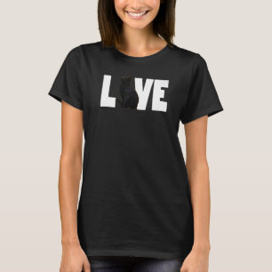 Camiseta Adoro Gato Negro Pet Men Dark Cat 2