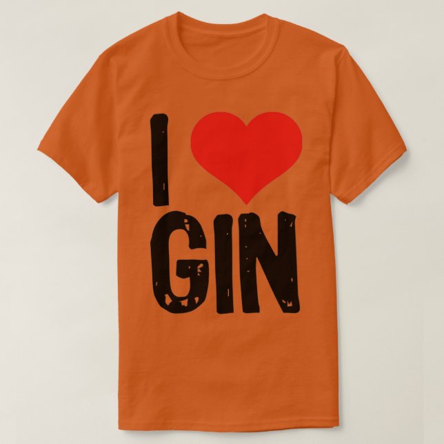 Camiseta Adoro Gin (Frente do Design)