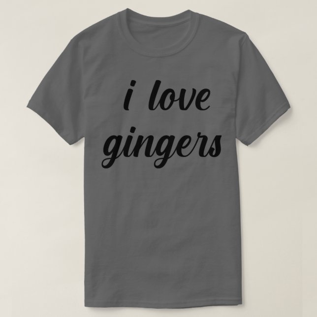 Camiseta Adoro Gingers (Frente do Design)