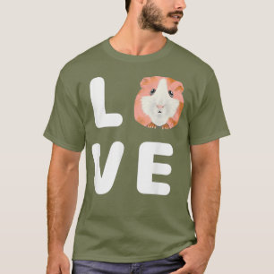Camiseta Adoro Hamsters Pet Kid Crianças Bonitas Hammy Pig