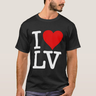 Camiseta Adoro Heart Las Vegas Nevada Lv