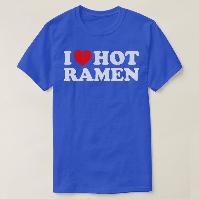 Camiseta Adoro Hot Ramen (Frente do Design)