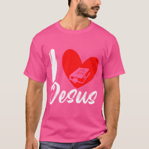 Camiseta Adoro Jesus Cristo Cristão Devoteado Coração Sagra