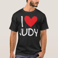 Adoro Judy Name Personalizado Men Cara BFF Amigo H