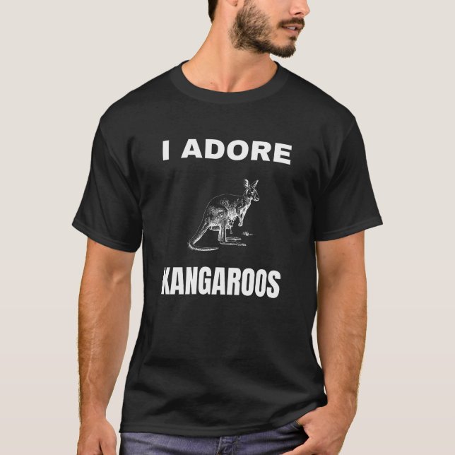 Camiseta Adoro Kangaroos (Frente)