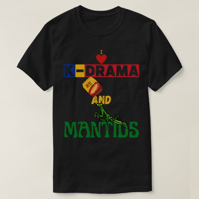 Camiseta Adoro KDrama e mds (Frente do Design)