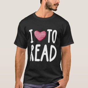 Camiseta Adoro Ler Para Ler Ratos E Bookworms