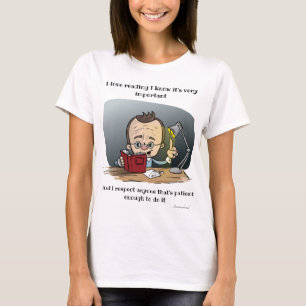 Camiseta Adoro ler, sei que é importante