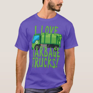 Camiseta Adoro lixo para crianças ou adultos