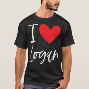 Camiseta Adoro Logan Name Personalised Boy Man BFF Amigo
