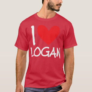 Camiseta Adoro Logan Name Personalizado Men Cara Amigo BFF