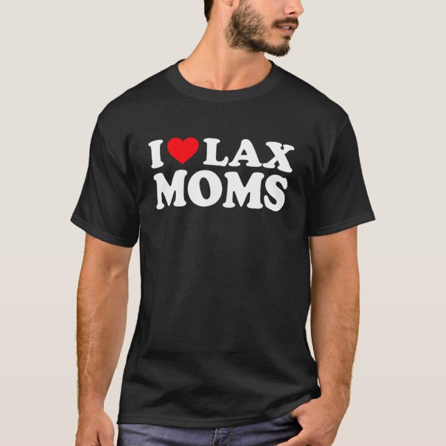 Camiseta Adoro Mães Lax I Heart Mães Lax (Frente)